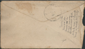 Envelope of Edmonds letter dated 9 October